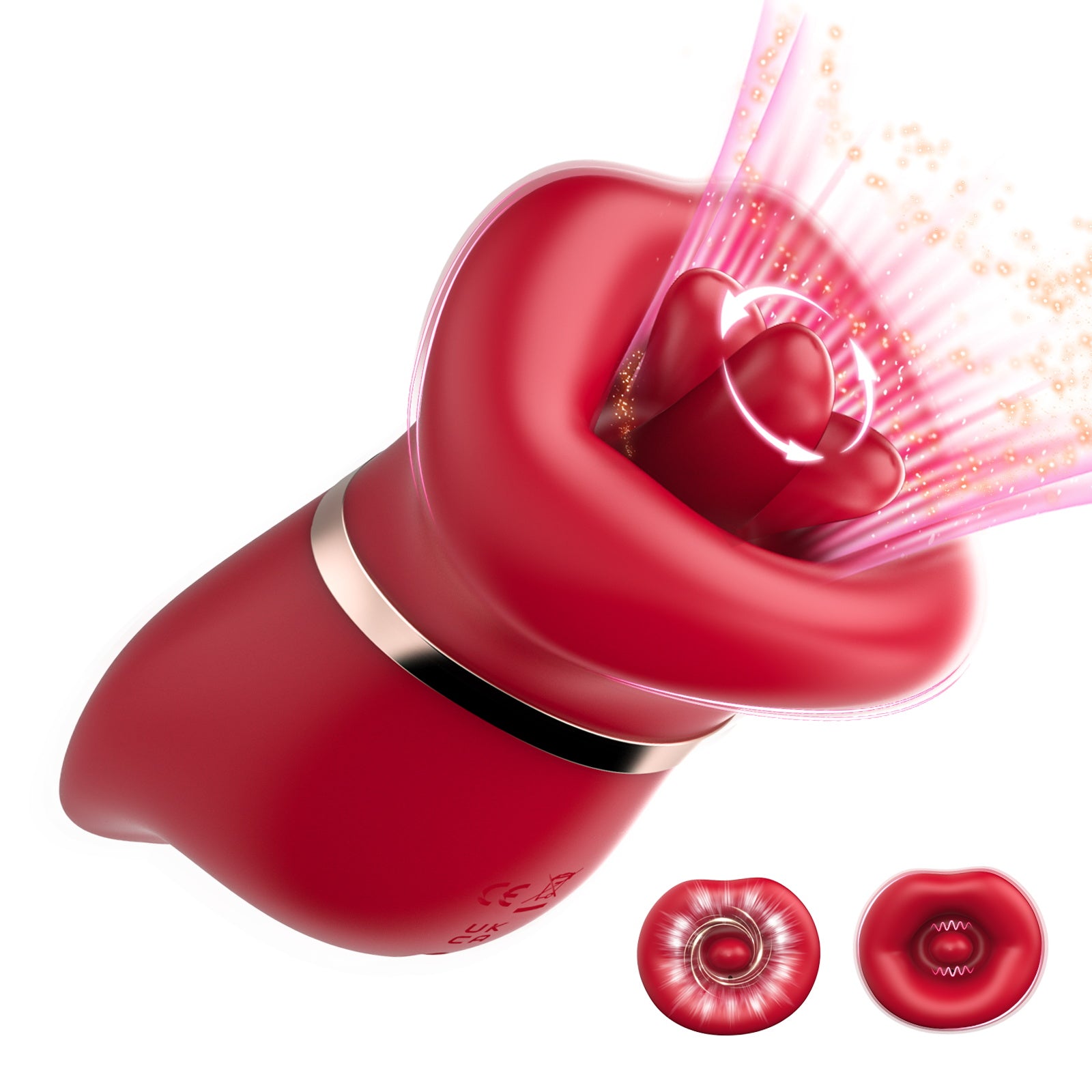 Silicone Vibrator 4-in-1