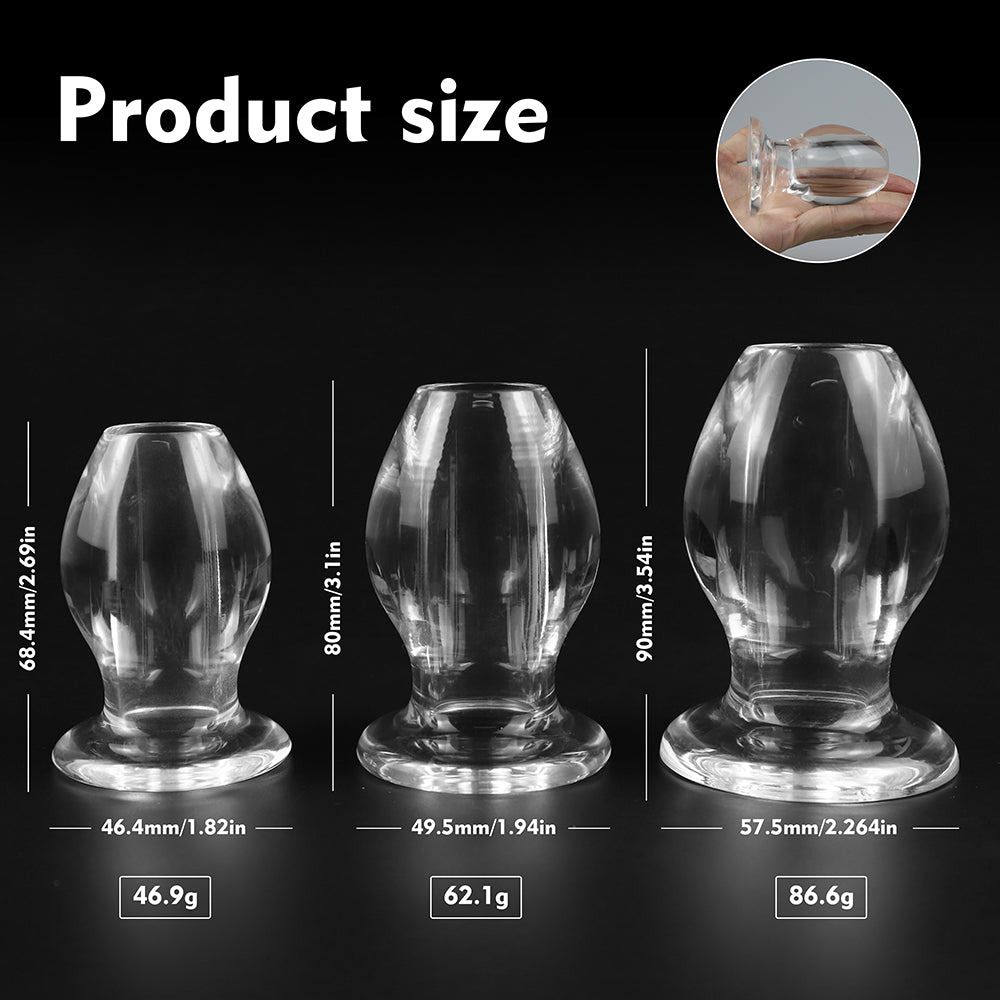 3 Pcs Silicone Anal Plugs