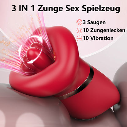 Silicone Vibrator 4-in-1