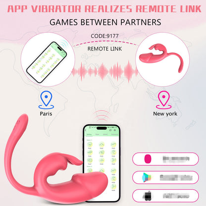 Red Dual-Use Vibrator
